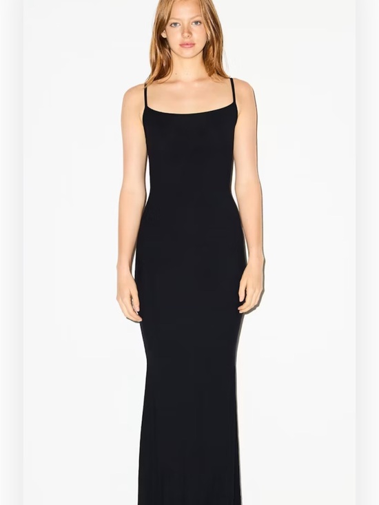 SKIMS Dresses & Skirts - SKIMS Black Ribbed
SOFT LOUNGE LONG SLIP DRESS- XS